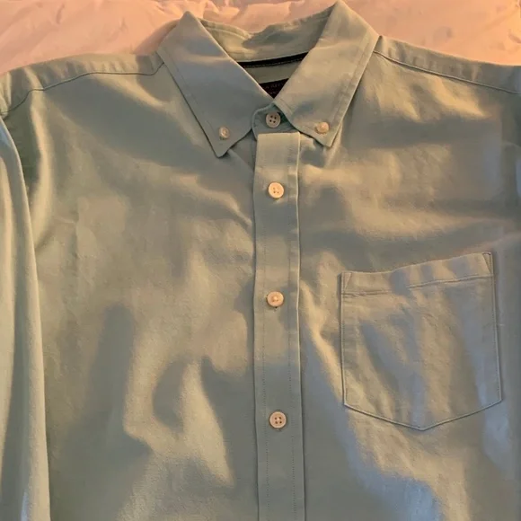 Banana Republic | Shirts | Banana Republic Cyan Oxford Standard Fit Shirt |  Poshmark